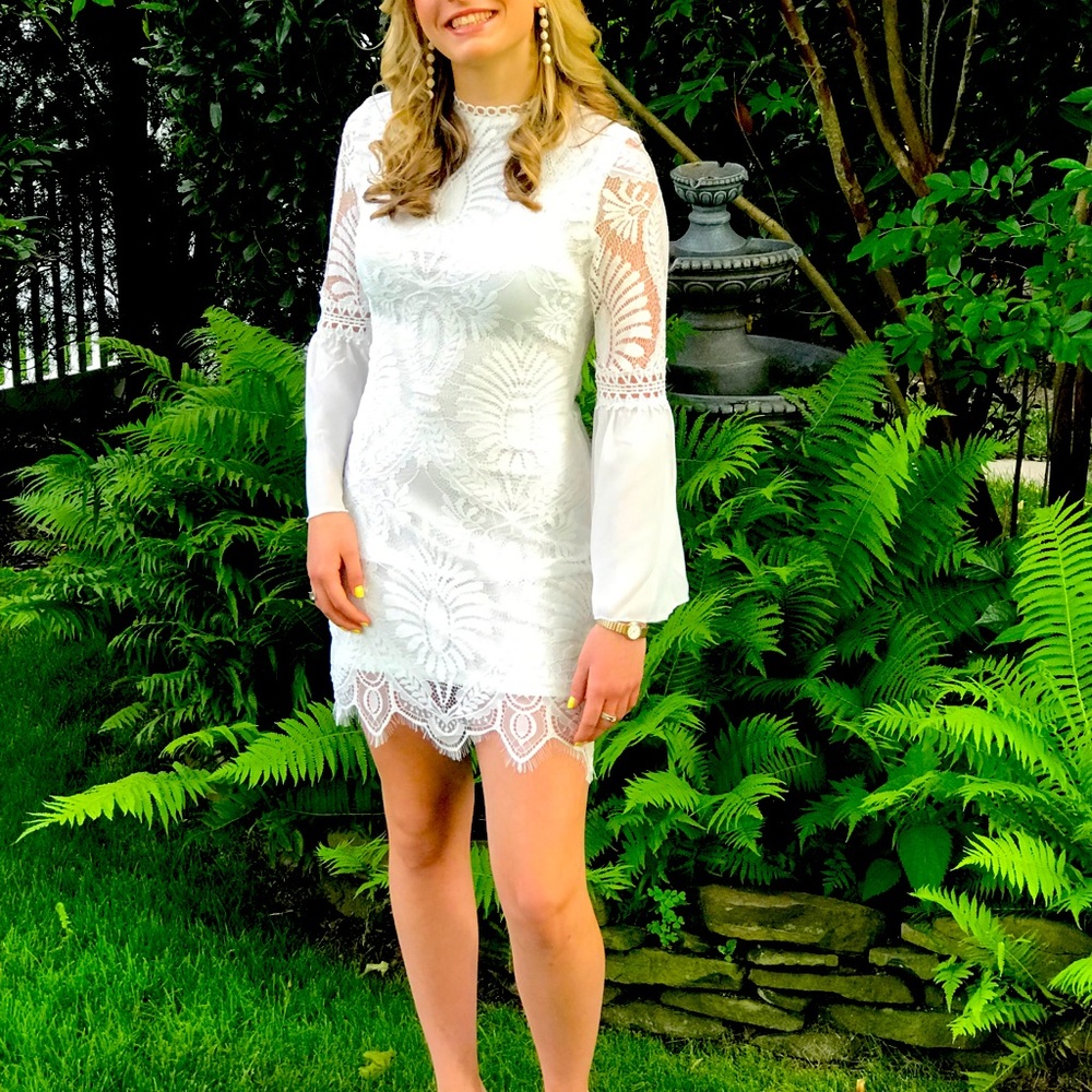 White Cocktail Dress